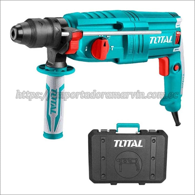 Rotomartillo TOTAL SDS PLUS 800W INDUSTRIAL. Importadora Marvin Herramientas